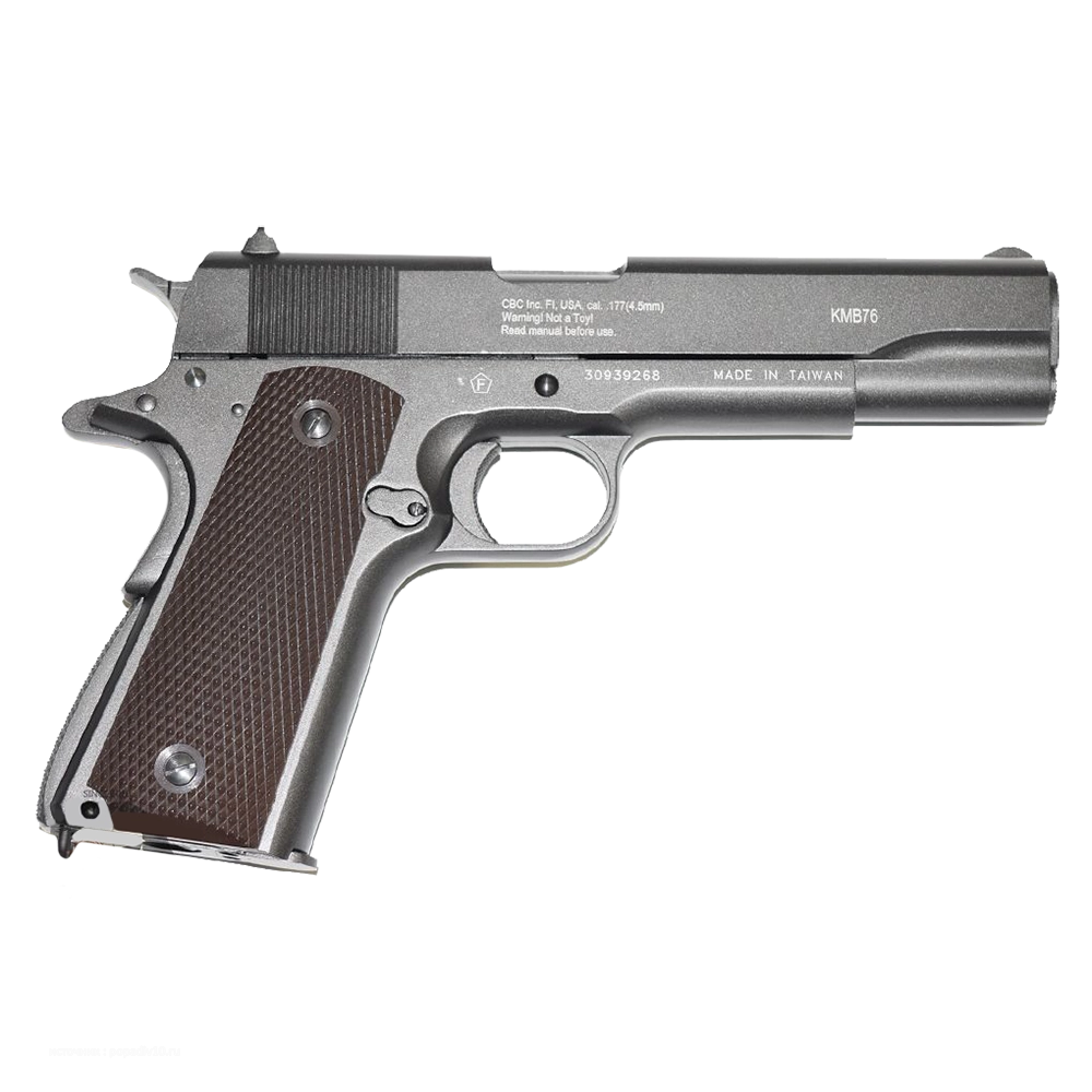 Пистолет пневматический BORNER KMB76 (blowback), калибр 4,5 мм. Фото №1