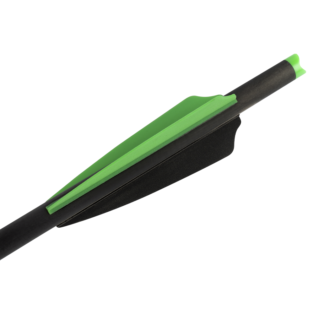 Стрела арбалетная карбоновая Centershot Toxic Carbon 16" Half Moon Nock. Фото №2 Стрела арбалетная карбоновая Centershot Toxic Carbon 16" Half Moon Nock. Фото №2