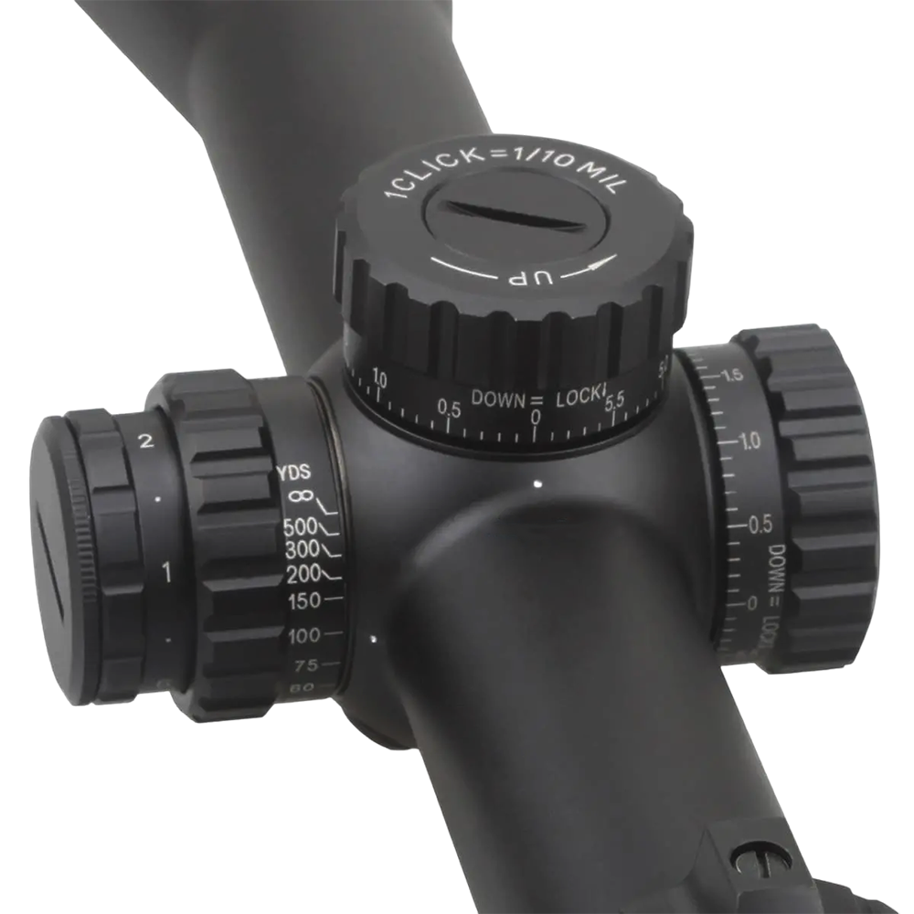 Прицел оптический Taurus 4-24x50 FFP, сетка MPX1 Mil, 30 мм, такт., азот.,подсв., красным. Фото №2 Прицел оптический Taurus 4-24x50 FFP, сетка MPX1 Mil, 30 мм, такт., азот.,подсв., красным. Фото №2