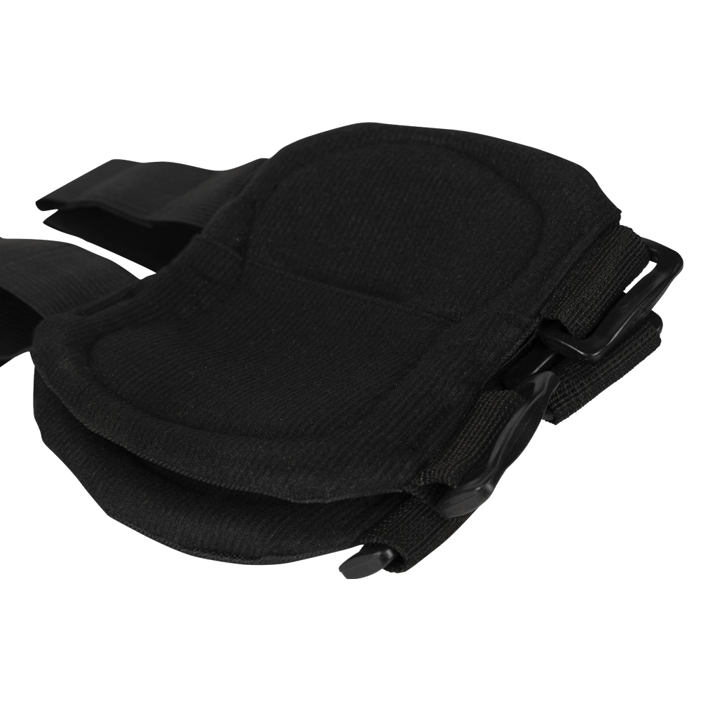 Набор (наколенники/налокотники) черный. Фото №4 Набор (наколенники/налокотники) черный. Фото №4