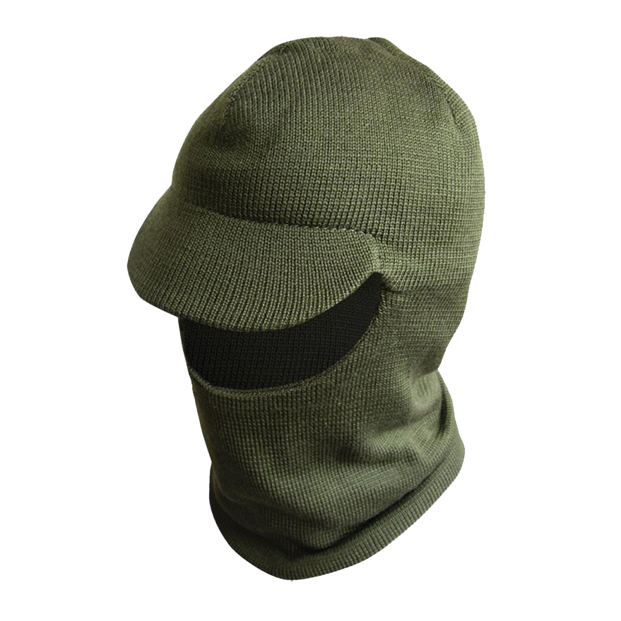 Шапка "Охотника" (п/шерсть, зеленый) (58-59) (Хольстер). Фото №2