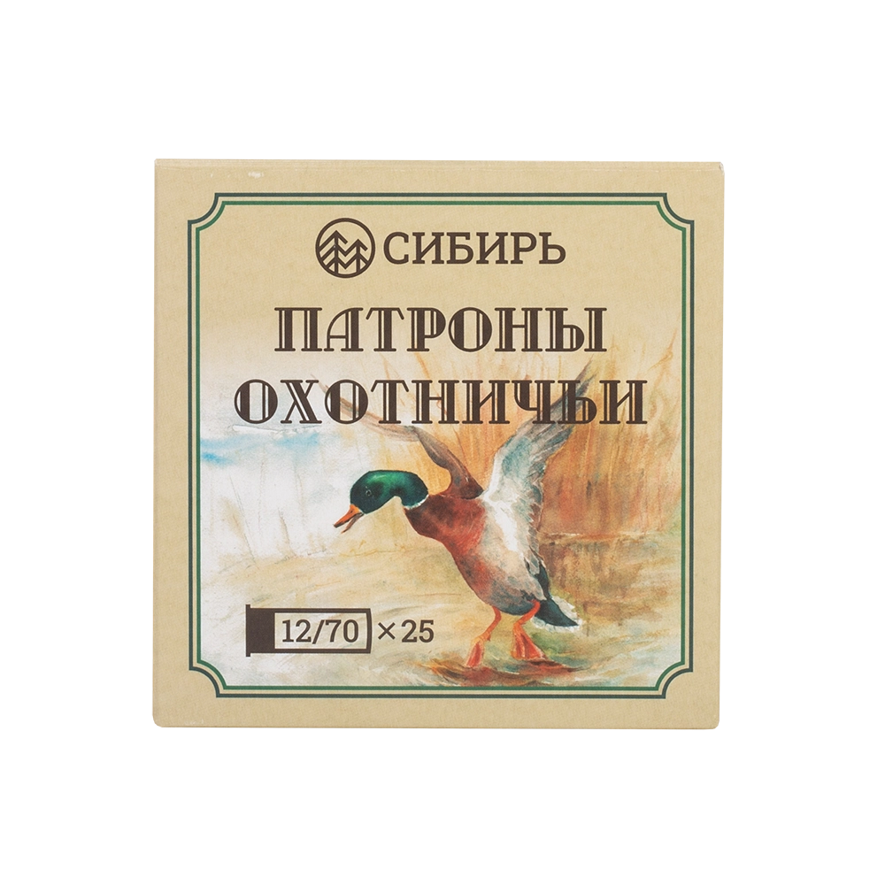 Патрон СИБИРЬ 12/70 охотничий дробовой 32г №0 (в пачке 25 шт) (в коробке 250шт). Фото №3 Патрон СИБИРЬ 12/70 охотничий дробовой 32г №0 (в пачке 25 шт) (в коробке 250шт). Фото №3