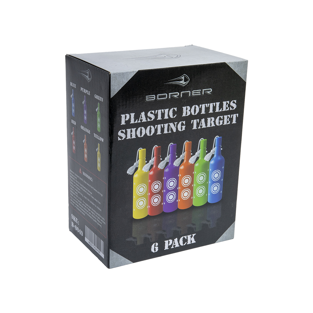 Набор мишеней Borner Shooting bottles 6 шт. Фото №1 Набор мишеней Borner Shooting bottles 6 шт. Фото №1