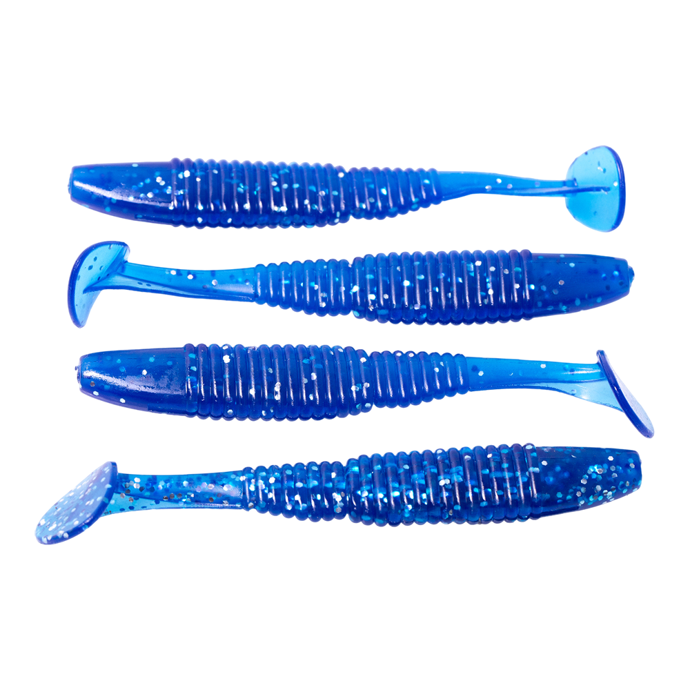 Виброхвост MADFISH Tail Shaker 110мм (4 шт. уп.) цвет 003. Фото №4