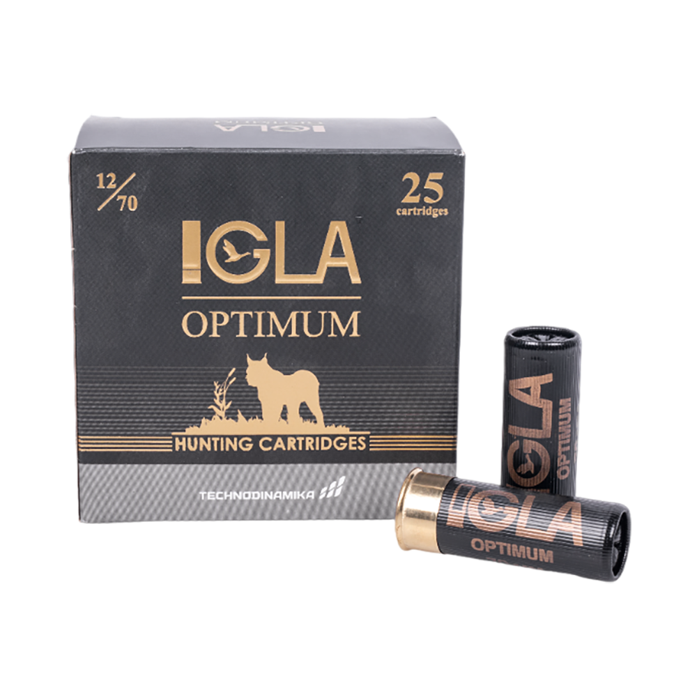 Патрон "Игла-Оптимум" 12/70 № 4 32 гр. (в пачке 25шт, короб.,250). Фото №2 Патрон "Игла-Оптимум" 12/70 № 4 32 гр. (в пачке 25шт, короб.,250). Фото №2