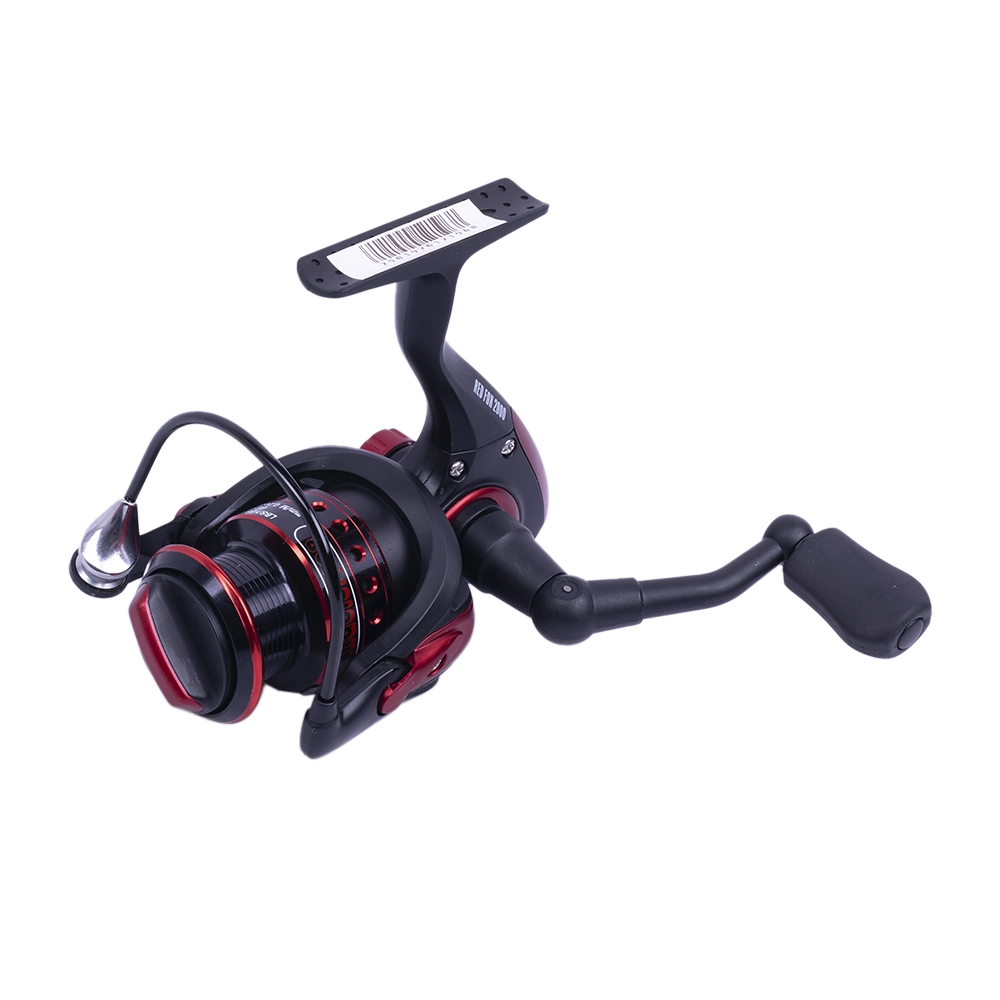 Катушка Inquisitor Red Fox 2000 (Красная 5.1:1,9+1 подшипников+шпуля). Фото №6