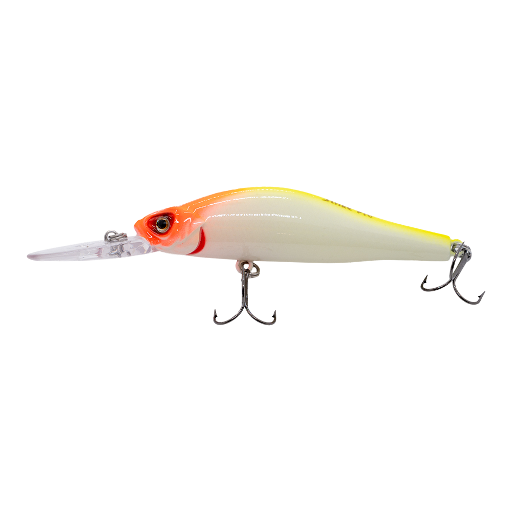 Воблер Strike Pro Archback Deep 80AL суспендер 8см 10,8гр заглубление 1,5м -4,0м Fluo (EG-125AL-SP#A116L). Фото №2