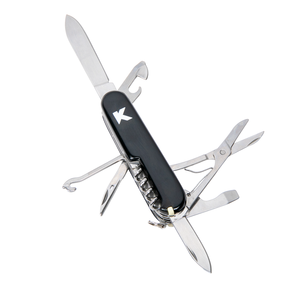 Нож складной туристический Kranch В-109, black. Фото №1