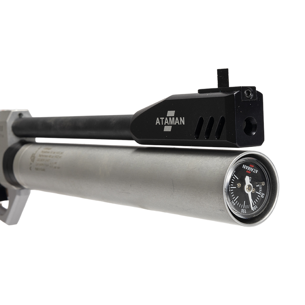 Пистолет пневматический спортивный AP16 калибр 4,5 (Silver, Бук натуральный)  . Фото №6