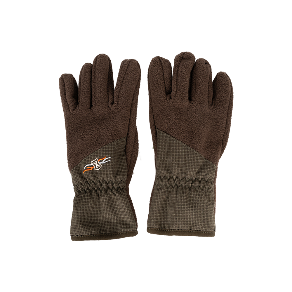 Перчатки Бизон / флис / коричневый р. 30	(Хольстер). Фото №1