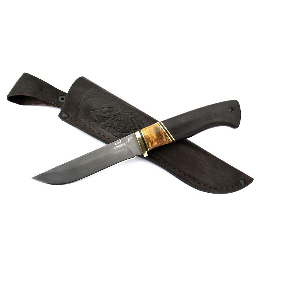 Нож “Финский” алмазная сталь (XB5) литьё, резная рукоять из ценных пород дерева (ИП Семина). Фото №2 Нож “Финский” алмазная сталь (XB5) литьё, резная рукоять из ценных пород дерева (ИП Семина). Фото №2