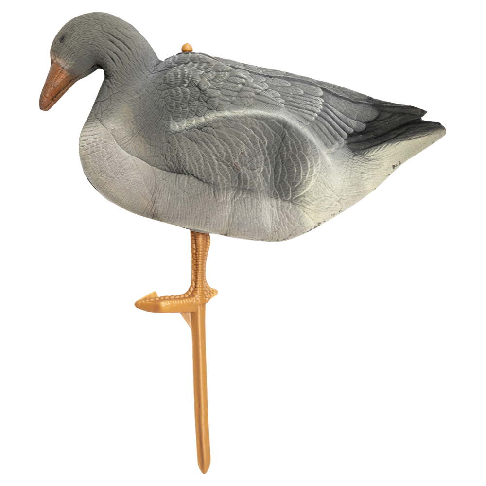 Муляж Гусь белолобый отдыхающий (надувной). Фото №4