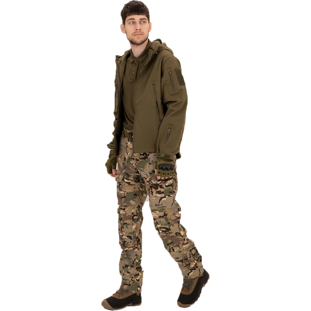 Куртка Remington Shark skin soft shell jacket Army Green р. M. Фото №5