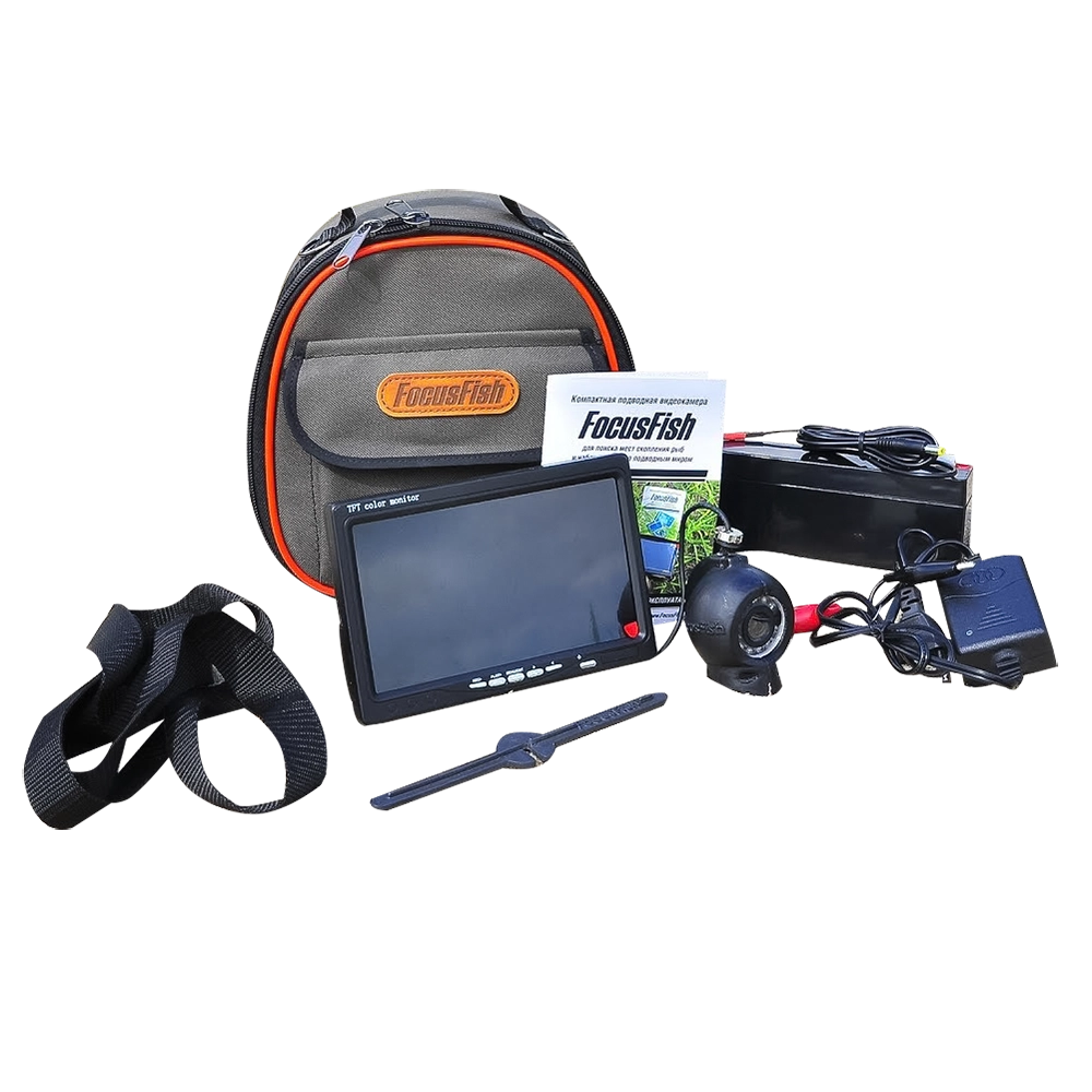 Подводная камера "FocusFish" с монитором 7" с записью. Фото №2