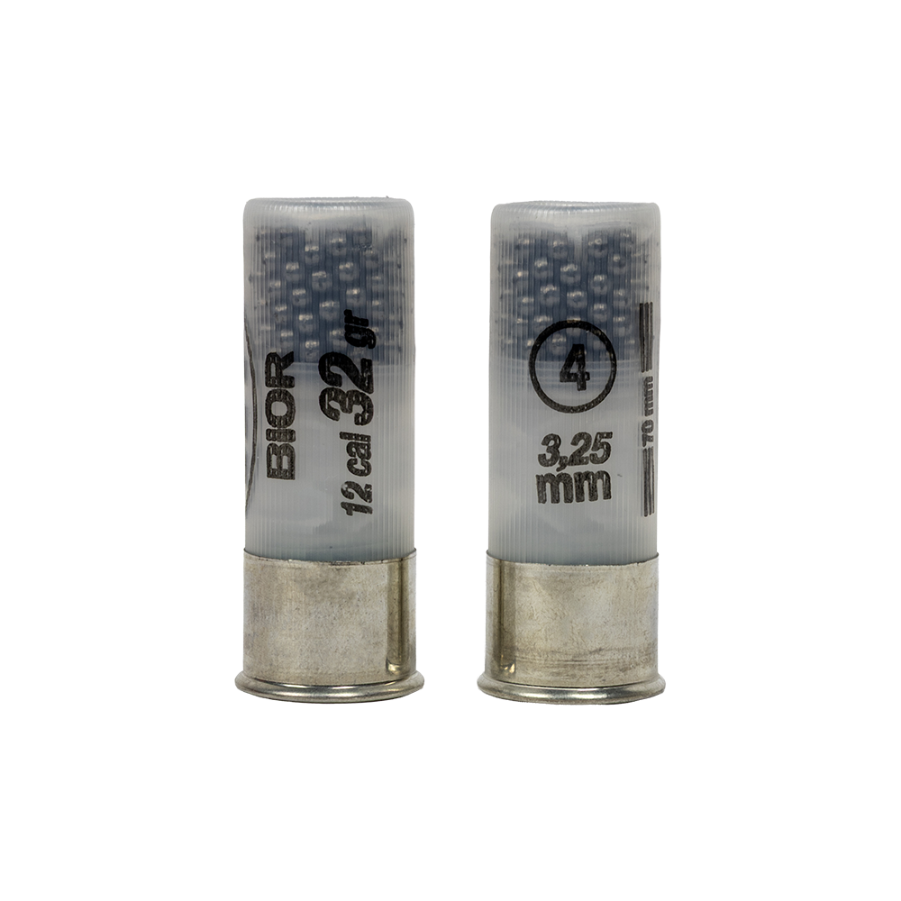 Патрон JET 12/70 Bior № 4 32гр (пач.25шт/короб.250шт). Фото №3