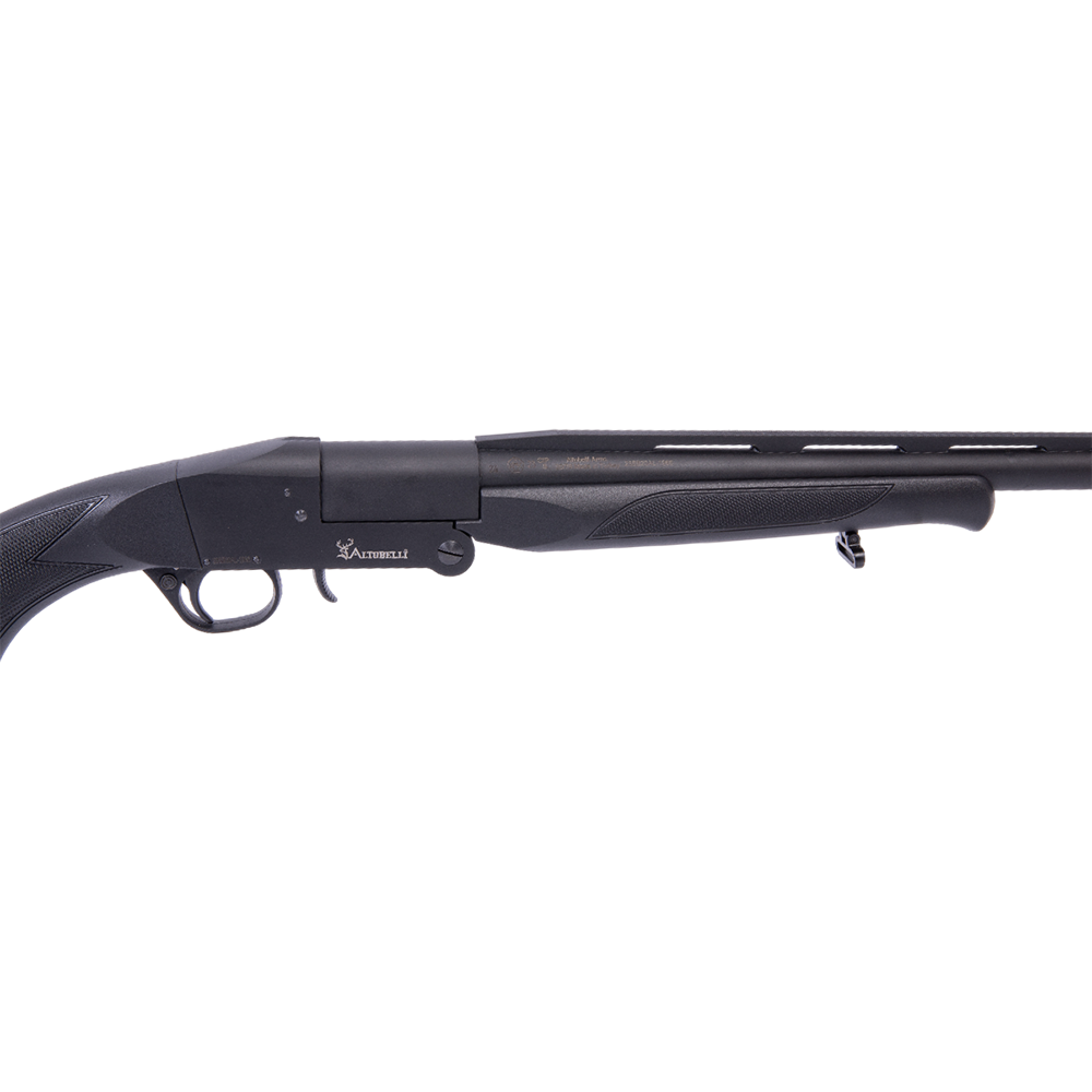 Ружье Altobelli Manifest Single Barrel Black, калибр 20/76, L=760 (пластик, переломное, вентилируемая планка, набор чоков). Фото №3
