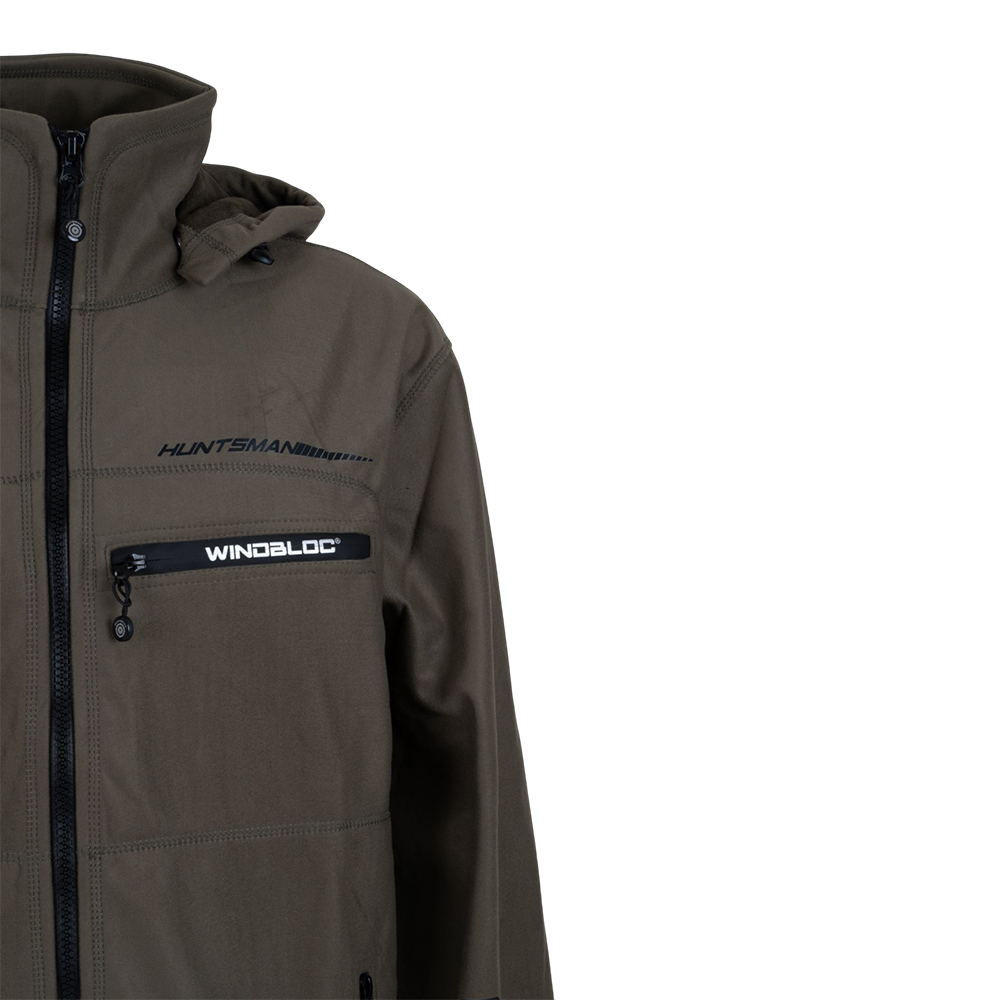 Костюм Huntsman Никс-Люкс ткань Alova Windblock цвет Хаки р. 52-54/182-188. Фото №2