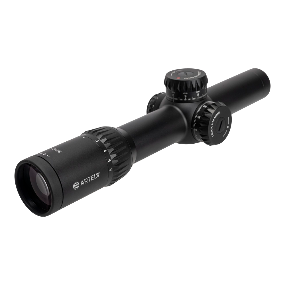 Прицел оптический ARTELV CRS 1-6x28 FFP, 34mm, с подсветкой. Фото №1