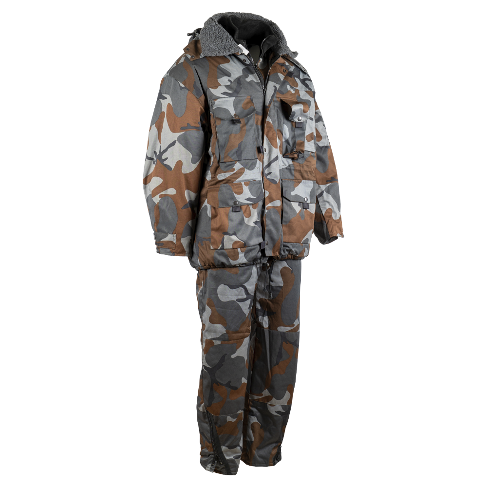 Костюм зимний (ткань, серый камуфляж). Фото №5
