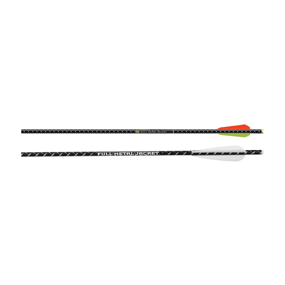 Стрела арбалетная карбон E Full Metal Jacket 22 ''BTV Vanes 3'' Flat Nock 72шт. Фото №2