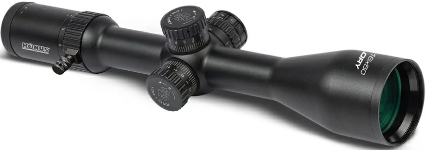 Оптический прицел Konus Glory 2-16x50 SF German-4 1/4 MOA. Фото №1 Оптический прицел Konus Glory 2-16x50 SF German-4 1/4 MOA. Фото №1