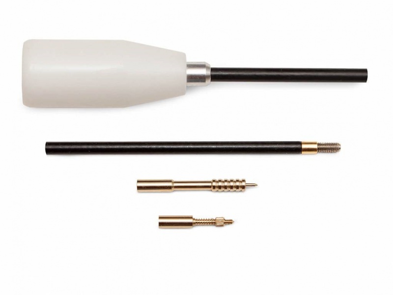 Шомпол ЧИСТОGUN калибр 12-20, диаметр 9мм, L=110см, 2 части, нейлон, мама 5/16*27 + адаптер-игла A2S-AL-9. Фото №2