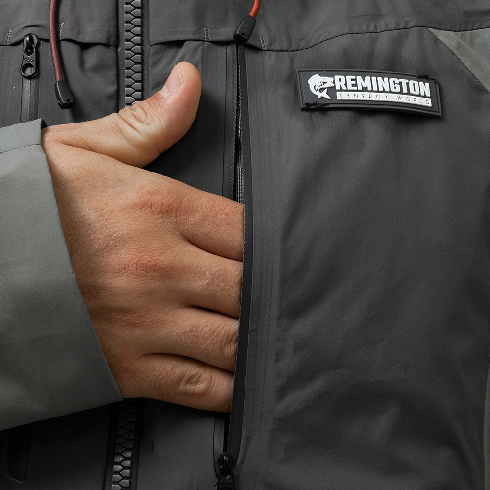 Куртка забродная Remington Fishing Rivers Black/Grey р. S. Фото №8 Куртка забродная Remington Fishing Rivers Black/Grey р. S. Фото №8