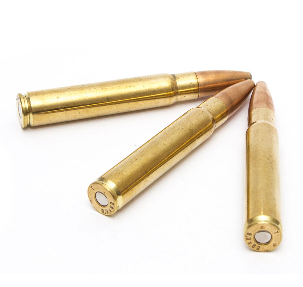 Патрон нарезной BLASER калибр 9.3х62 CDP 18,5 гр. (в пачке 20 шт.). Фото №3