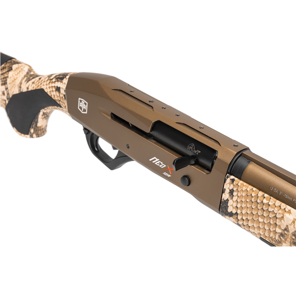 Ружье ATA Neo X Camo Snake Bronze, 12/76, 760 мм, 5+1 патронов. Фото №5 Ружье ATA Neo X Camo Snake Bronze, 12/76, 760 мм, 5+1 патронов. Фото №5