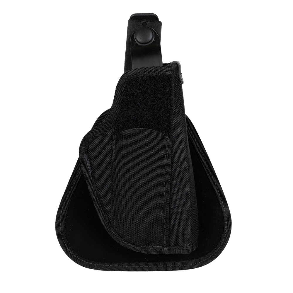 Кобура "UncLe Mike's" поясная, кордура черный, для пистолета, правая (L =9 см). Фото №1