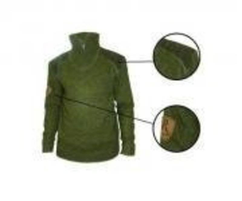 Свитер шерсть 100%, молния короткая Remington. р. L (зеленый)