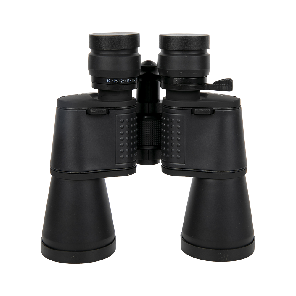 Бинокль OA Professional 10-30x50 BAK-4 чёрный. Фото №2