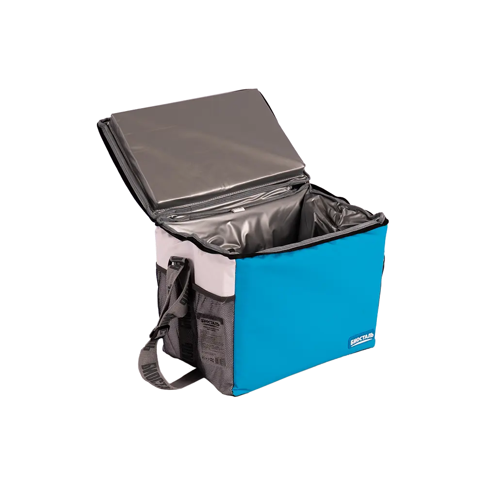 Сумка-холодильник БИОСТАЛЬ ДИСКАВЕРИ цвет "МОРСКОЙ СИНИЙ", 20л. Фото №5