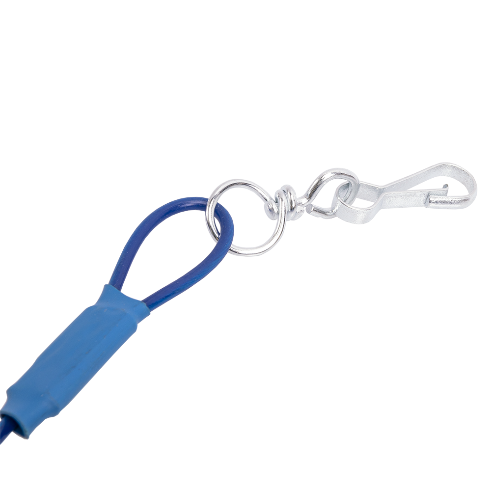 Кукан металлический (трос) 7-ми карабиновый. Фото №3