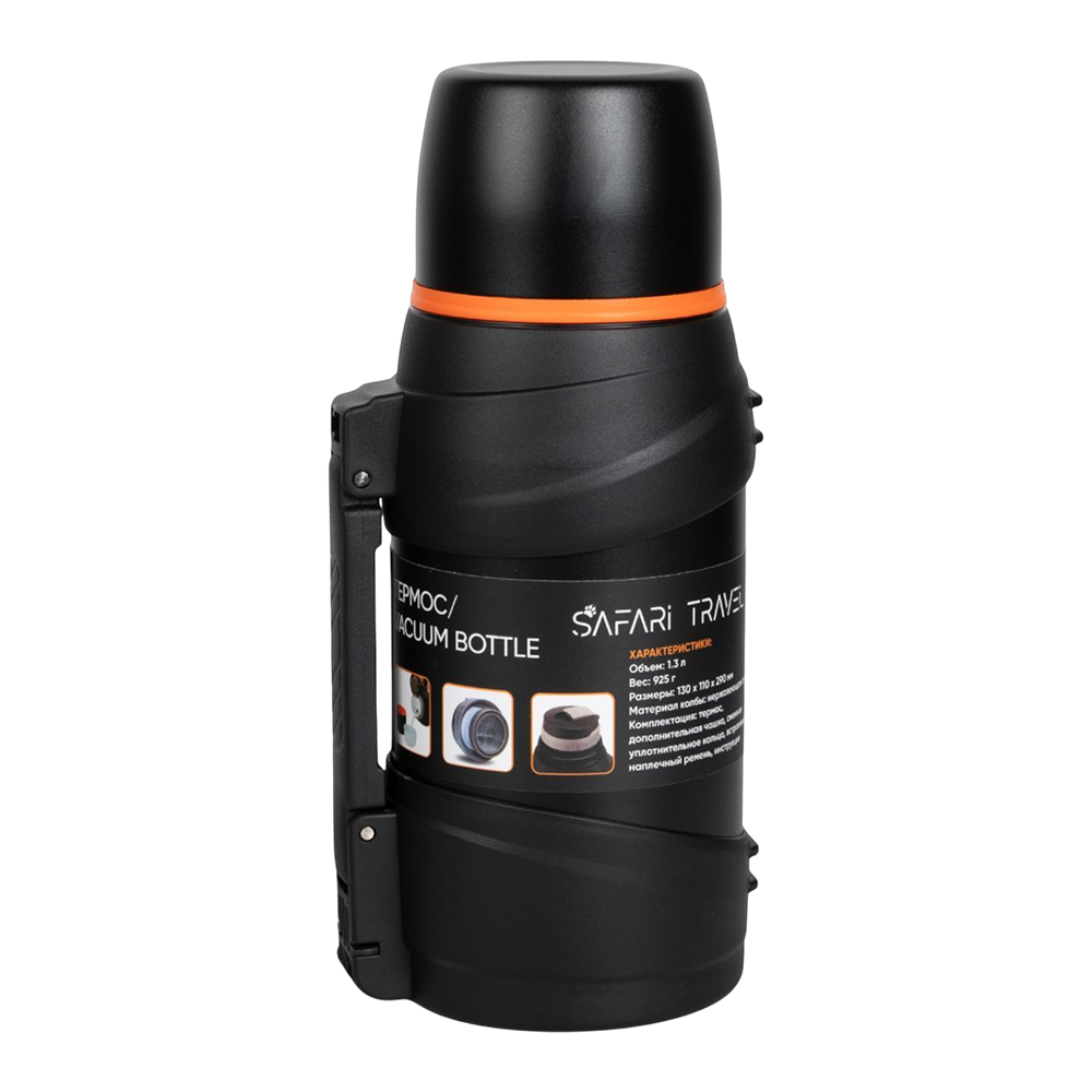 Термос "СЛЕДОПЫТ-SAFARI TRAVEL", 1,3л/20/. Фото №1 Термос "СЛЕДОПЫТ-SAFARI TRAVEL", 1,3л/20/. Фото №1