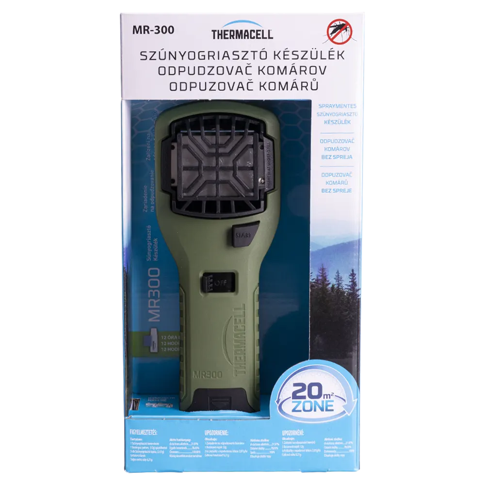 Прибор противомоскитный Thermacell Repeller Olive (в компл.: прибор+1 газ.картридж+3 пластины). Фото №1