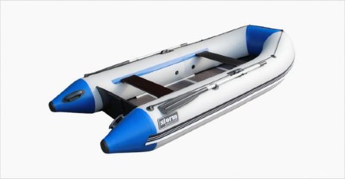 Лодка надувная ПВХ Aqua-Storm Stk330-40 Evolution МК ПС, бело-синяя. Фото №1
