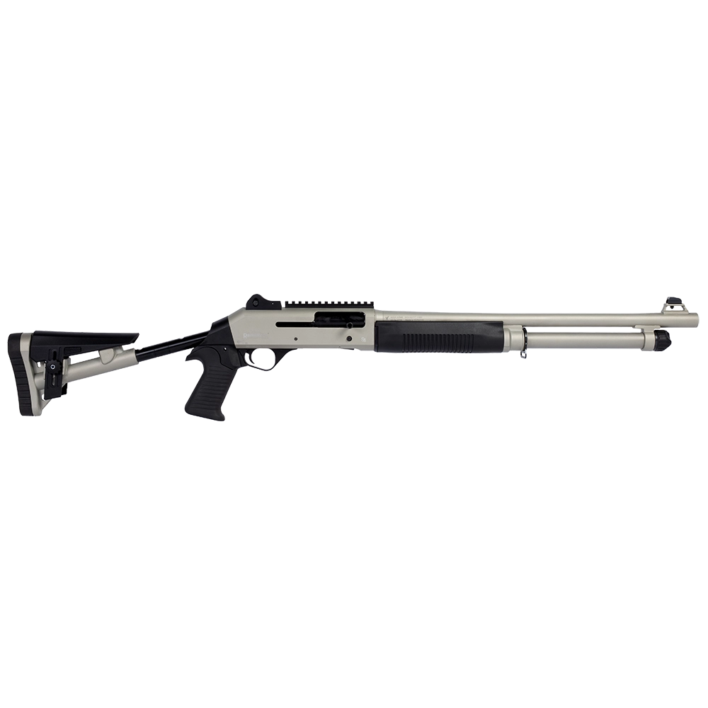 Ружье Remington AK-SA Arms S4, калибр 12/76, L=510, (Nickel, тактический приклад). Фото №2 Ружье Remington AK-SA Arms S4, калибр 12/76, L=510, (Nickel, тактический приклад). Фото №2