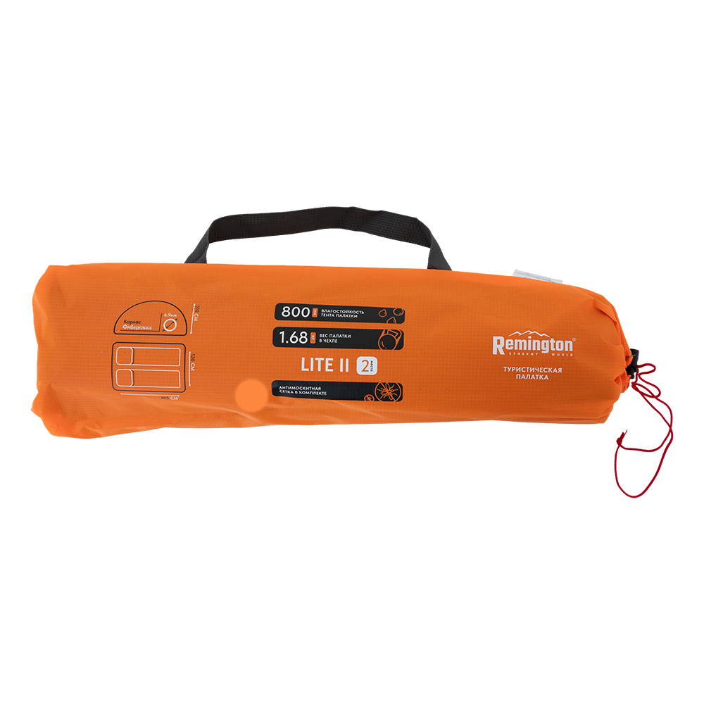 Палатка туристическая Remington Lite II (2-местная) Orange. Фото №23