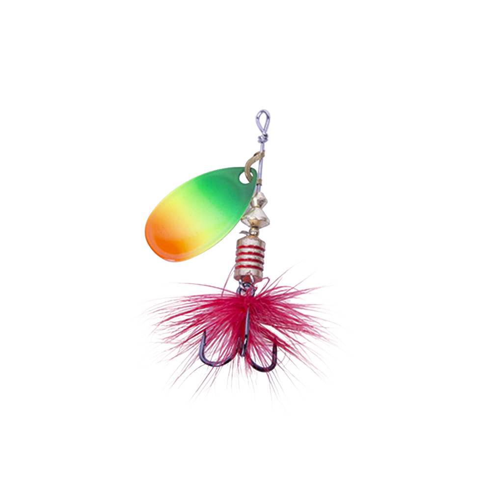 Блесна вращающаяся MADFISH Aglia №2, 4,5гр, цвет (Rainbow). Фото №2 Блесна вращающаяся MADFISH Aglia №2, 4,5гр, цвет (Rainbow). Фото №2