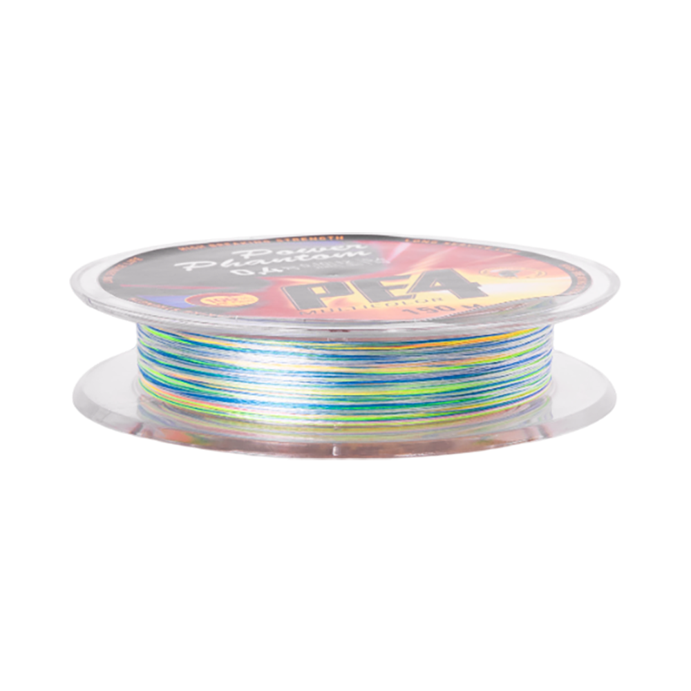 Шнур Power Phantom PE4, 150м, 5 цветов #0,4, 0,1мм, 5,4кг. Фото №3