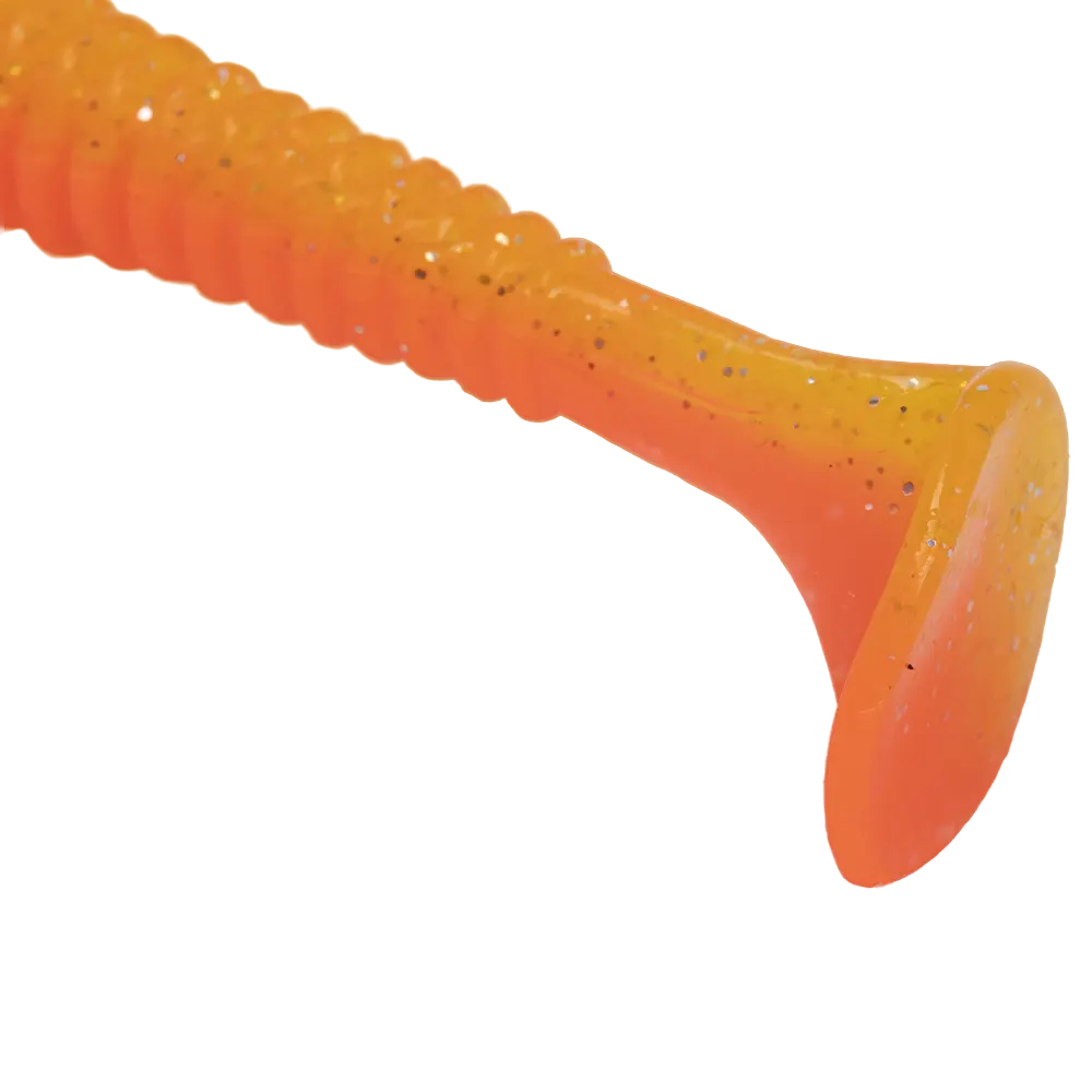 Виброхвост Lucky John Pro Series Tioga 3,9" 99мм, (5шт. упак.) цвет T26. Фото №3