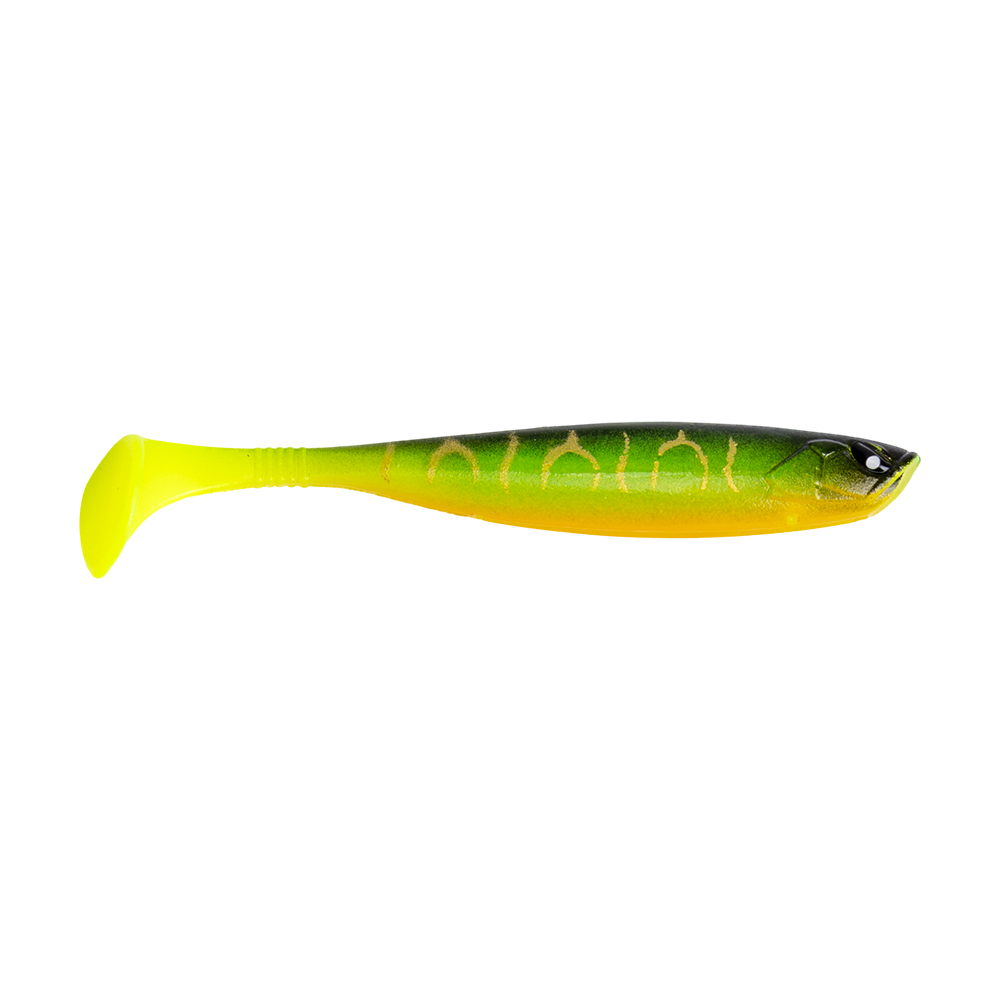 Виброхвост Lucky John 3D Series Basara Soft Swim 2,5" 63мм, (8шт. упак.) цвет PG02. Фото №2