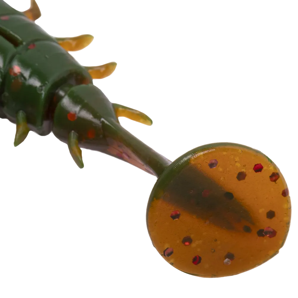 Виброхвост Lucky John Pro Series Alien Bug 2,5" 63мм, (7шт. упак.) цвет 085. Фото №3