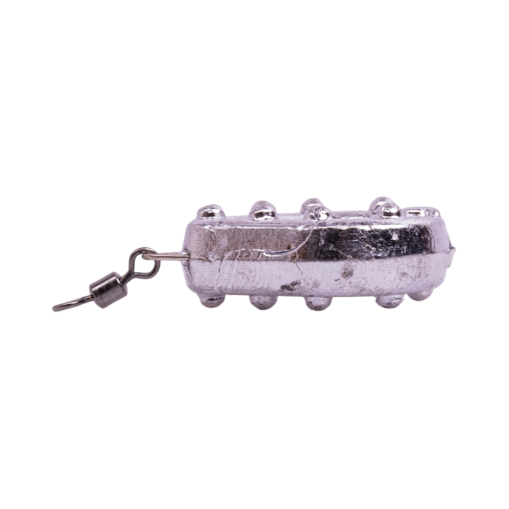 Груз "Капля-рамка" с ушком и вертлюгом, 50гр. Фото №2