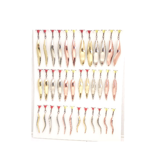 Блесна №4Б, набор, зимняя, змейка (Пирс). Фото №2