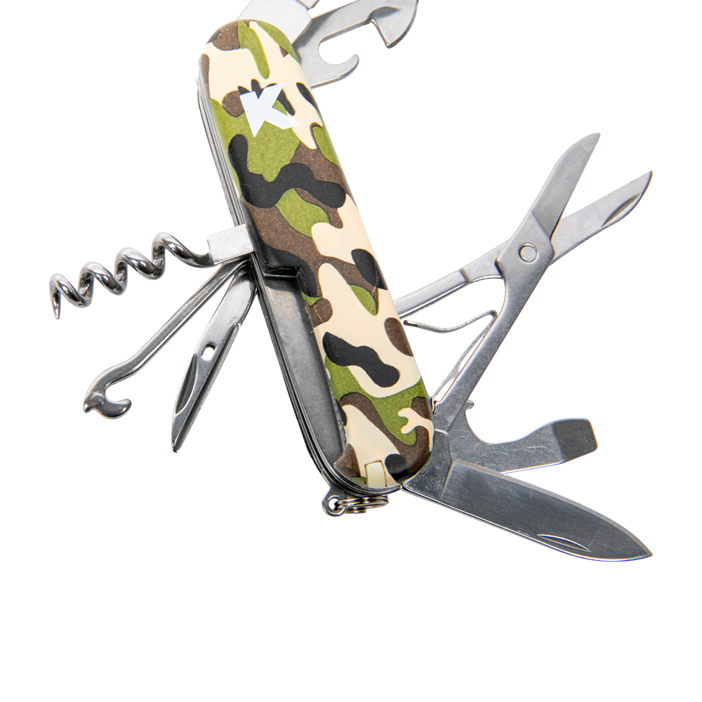 Нож складной туристический Kranch C-109, camo. Фото №2