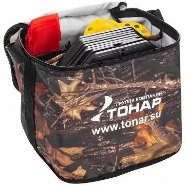 Набор жерлиц на подставке ЖЗ-04 (d-185мм. катушка d-63мм) (10шт) ТОНАР. Фото №2