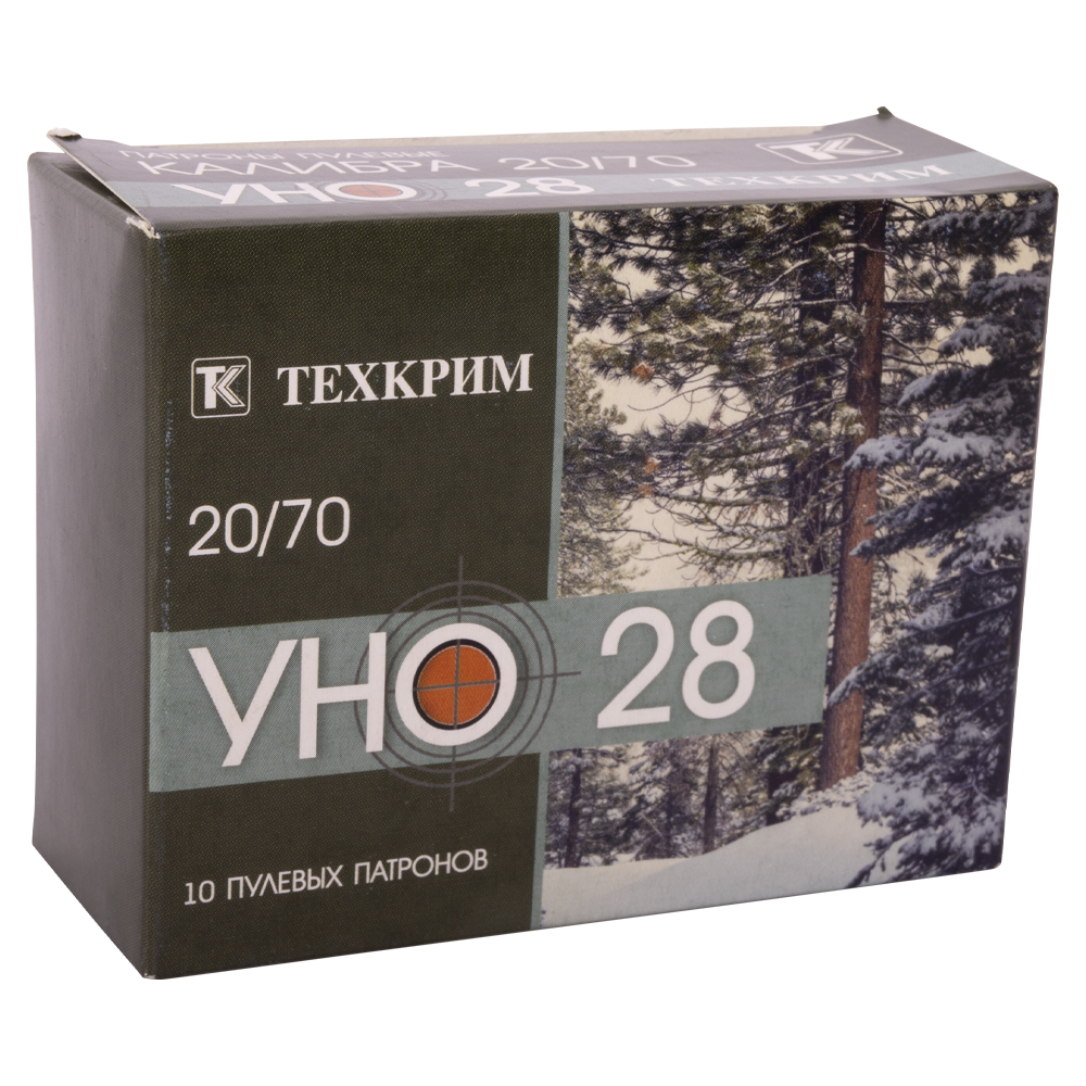 Патрон Техкрим 20/70 с пулей УНО-28 (в упаковке 10 шт) (в коробке 300 шт.). Фото №4 Патрон Техкрим 20/70 с пулей УНО-28 (в упаковке 10 шт) (в коробке 300 шт.). Фото №4