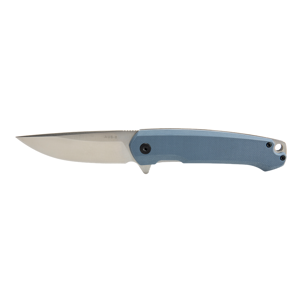 Нож складной Kranch BL-234, клинок AUS8, рукоять G10 blue. Фото №1 Нож складной Kranch BL-234, клинок AUS8, рукоять G10 blue. Фото №1